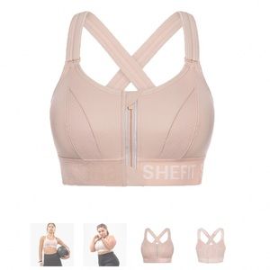 SheFit Ultimate Sports Bra, 2Luxe, Sandstorm, EUC